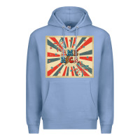 Colony Blue retro america Premium Hoodie - TumblerDesignByShophia