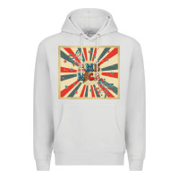 Dove Grey retro america Premium Hoodie - TumblerDesignByShophia