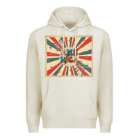 Oatmeal Heather retro america Premium Hoodie - TumblerDesignByShophia