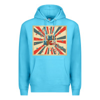 Ocean Blue retro america Premium Hoodie - TumblerDesignByShophia