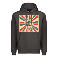 Smoke retro america Premium Hoodie - TumblerDesignByShophia