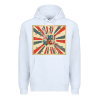 White retro america Premium Hoodie - TumblerDesignByShophia