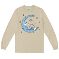 Mushroom snowman and moon Long Sleeve Tee - MaliasSmallBusiness