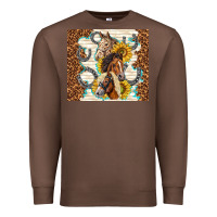 Chestnut horses with sunflowers Premium Sweatshirt - TumblerDesignByShophia