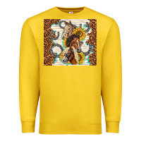 Lemon horses with sunflowers Premium Sweatshirt - TumblerDesignByShophia