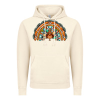 Vintage Artic turquoise thanksgiving turkey rainbow Vintage Hoodie - Jasminsmagicworld
