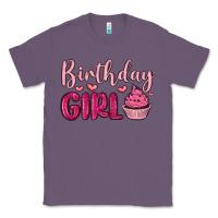 Lavender birthday girl cupcake Classic Tee - MaliasSmallBusiness