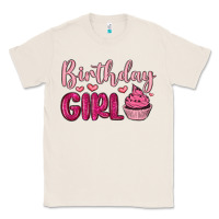 Natural birthday girl cupcake Classic Tee - MaliasSmallBusiness