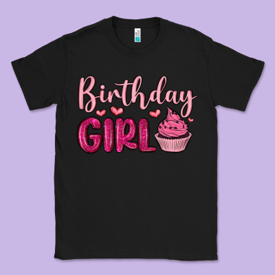 Birthday Girl Cupcake Classic Tee Designed By Maliassmallbusiness