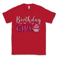 Red birthday girl cupcake Classic Tee - MaliasSmallBusiness