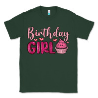 Sports Green birthday girl cupcake Classic Tee - MaliasSmallBusiness