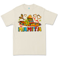 Bone mamita and sombrero with lime flowers Premium Tee - AdoDesignShop