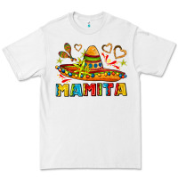 White mamita and sombrero with lime flowers Premium Tee - AdoDesignShop