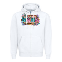 White Best Nana Ever! Zipper Hoodie - Bettercallsaul