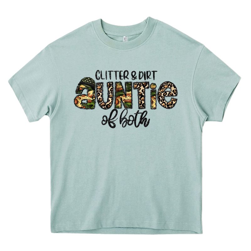 Auntie Heavy Core Tee by CowhideDigitalArt | Teevron