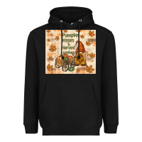 Pumpkin Kisses And Harvest Wishes Heavyweight Hoodie | Teevron
