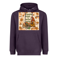 Plum pumpkin kisses and harvest wishes Heavyweight Hoodie - TumblerDesignByShophia