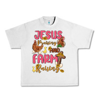 Lunar Rock jesus praising and farm raising Urban Heavy Tee - MaliasSmallBusiness