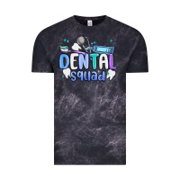 Cloud Black dental squad Vintage Tee - MaliasSmallBusiness