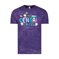 Cloud Purple dental squad Vintage Tee - MaliasSmallBusiness
