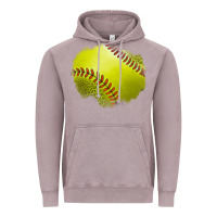 Vintage Zinc leopard softball patch Vintage Hoodie - Jasminsmagicworld