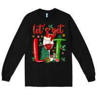 Black let's get lit Long Sleeve Tee - MaliasSmallBusiness