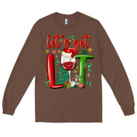 Chestnut let's get lit Long Sleeve Tee - MaliasSmallBusiness