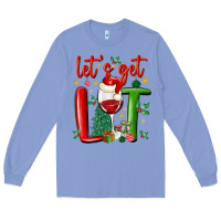 Colony Blue let's get lit Long Sleeve Tee - MaliasSmallBusiness