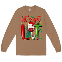 Toasted Coconut let's get lit Long Sleeve Tee - MaliasSmallBusiness