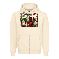 Sandshell happy holidays gnomes Christmas Truck Zipper Hoodie - Bettercallsaul