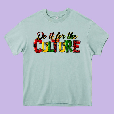 Do It For The Culture Juneteenth Heavy Core Tee Designed By Hra Design Shop