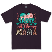 Plum sassy just like my mama Premium Tee - JahusDesignShop