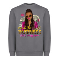 Storm mind the business that pays you afro woman Heavyweight Sweatshirt - NancyCooperArtShop