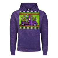 Cloud Purple mardi gras truck Vintage Hoodie - Jasminsmagicworld