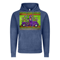 Vintage Denim mardi gras truck Vintage Hoodie - Jasminsmagicworld