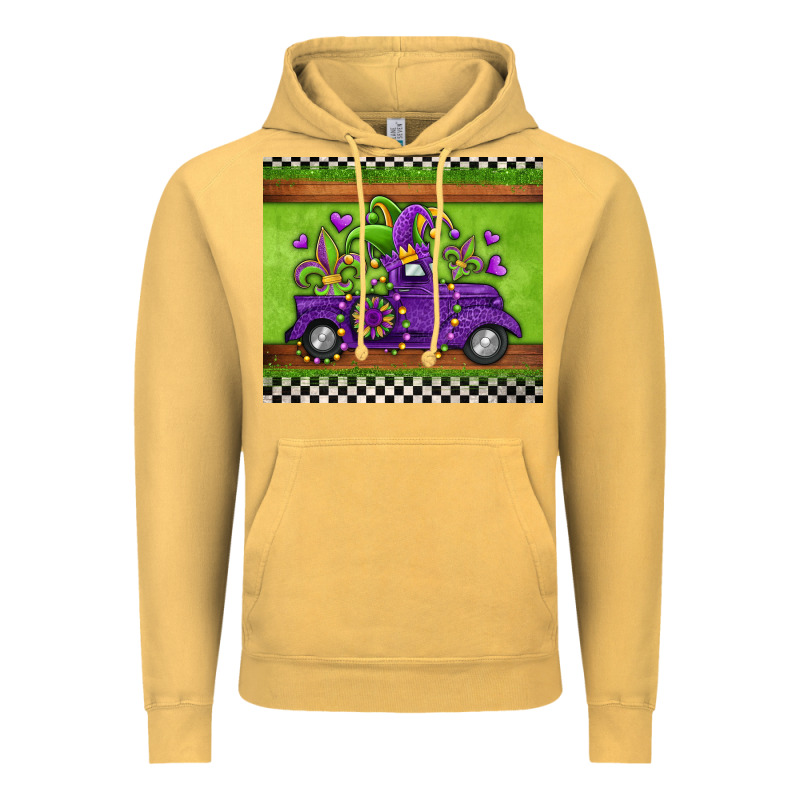 Mardi Gras Truck Vintage Hoodie by Jasminsmagicworld | Teevron