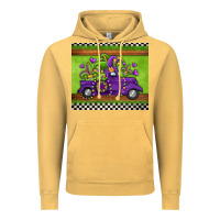 Vintage Mustard mardi gras truck Vintage Hoodie - Jasminsmagicworld