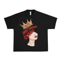 Black sagittarius queen Urban Heavy Tee - MaliasSmallBusiness