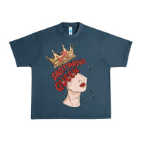 Midnight Navy sagittarius queen Urban Heavy Tee - MaliasSmallBusiness