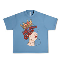 Pebble Blue sagittarius queen Urban Heavy Tee - MaliasSmallBusiness