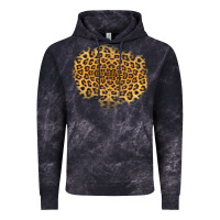 Cloud Black leopard patch Vintage Hoodie - Jasminsmagicworld