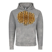 Cloud Rock leopard patch Vintage Hoodie - Jasminsmagicworld
