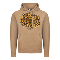 Vintage Coffee leopard patch Vintage Hoodie - Jasminsmagicworld
