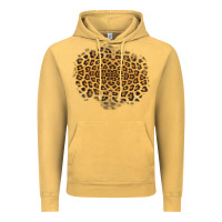 Vintage Mustard leopard patch Vintage Hoodie - Jasminsmagicworld