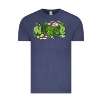 Vintage Denim st.patrick's day nurse Vintage Tee - MaliasSmallBusiness