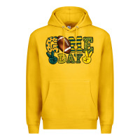 Lemon Game day yellow and green team color Premium Hoodie - HowdyJamesFarm