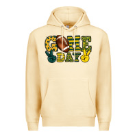 Pina Colada Game day yellow and green team color Premium Hoodie - HowdyJamesFarm