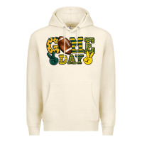Tofu Game day yellow and green team color Premium Hoodie - HowdyJamesFarm