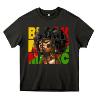 Asphalt black mom magic juneteenth Heavy Core Tee - HRA Design Shop