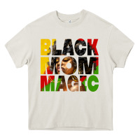 Cream black mom magic juneteenth Heavy Core Tee - HRA Design Shop